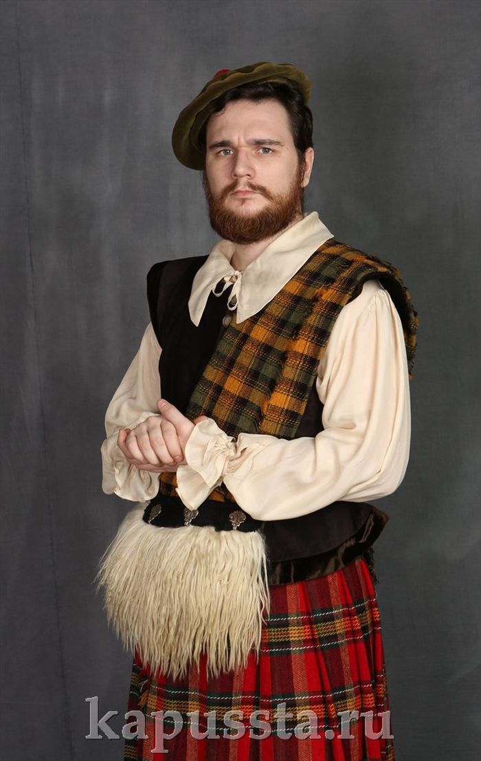 Шотландский традиционный костюм